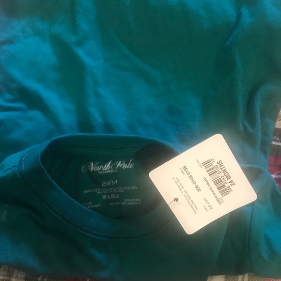 North Pole Trading Co. Santa Squad Onesie 24 Mo. - Picture 3 of 4